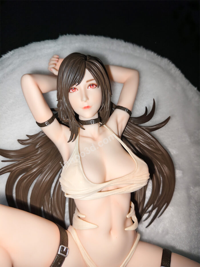 30cm/Long Haired Martial Artist 1/4 Scale PVC Statue - Reclining Bikini Edition Collectible Figure - Image 8
