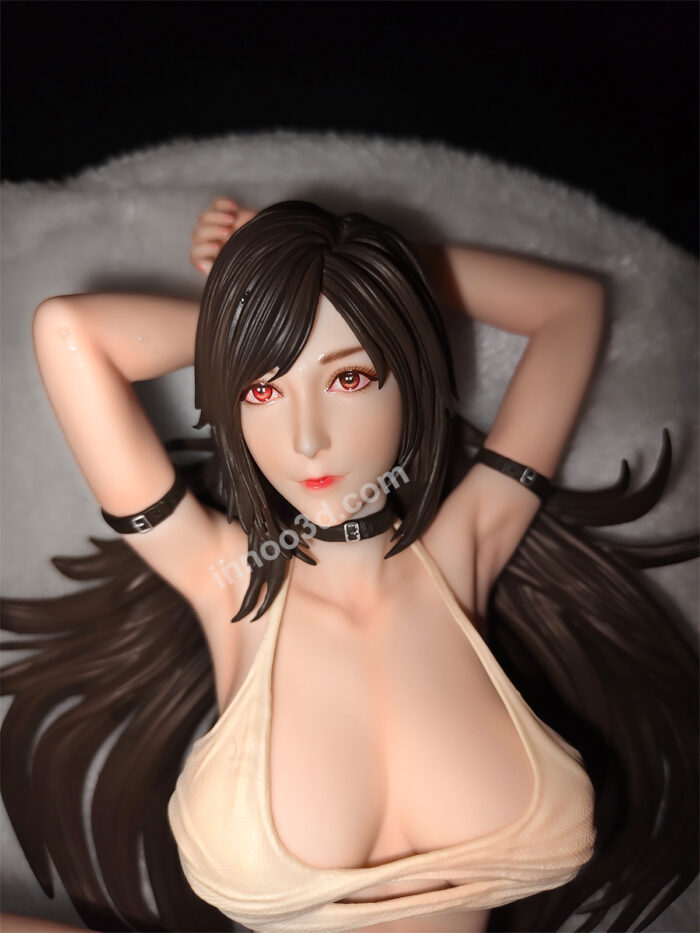 30cm/Long Haired Martial Artist 1/4 Scale PVC Statue - Reclining Bikini Edition Collectible Figure - Image 6