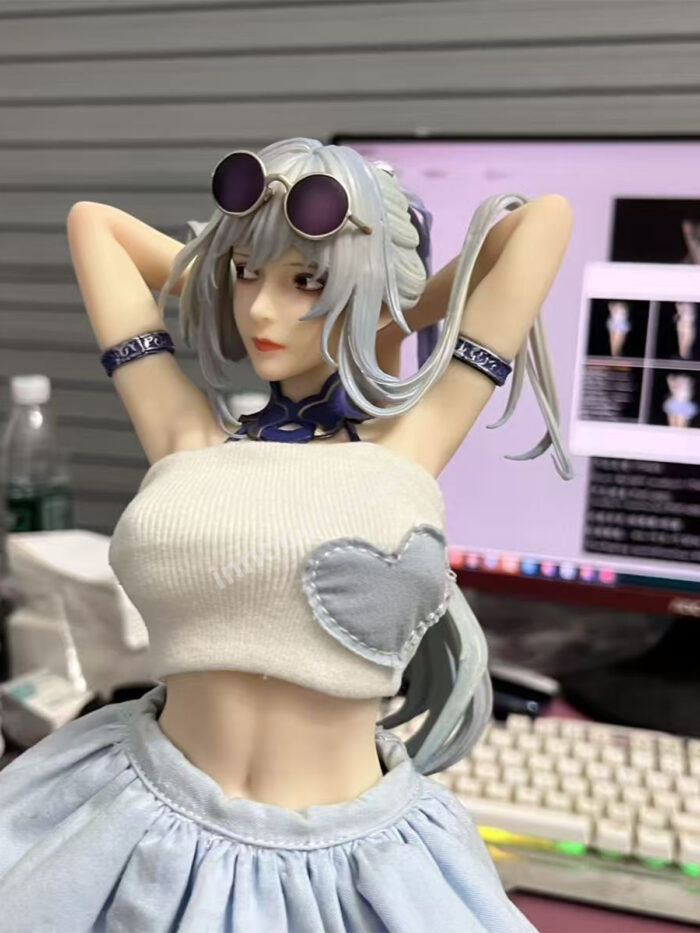 45cm/Urban Fashion Goddess 1/4 Scale PVC Statue - Real Fabric Outfit Edition - Image 3