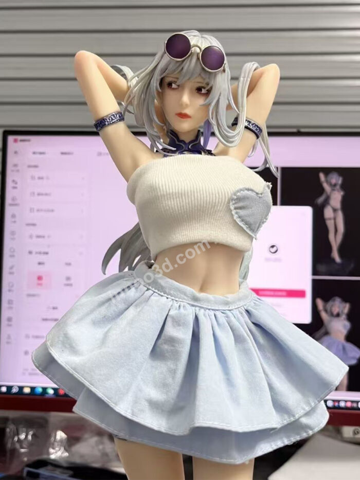 45cm/Urban Fashion Goddess 1/4 Scale PVC Statue - Real Fabric Outfit Edition - Image 4