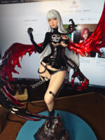 45cm/Dark Gothic Witch 1/4 Scale PVC Statue - Crimson Wings Edition - Image 5