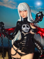 45cm/Dark Gothic Witch 1/4 Scale PVC Statue - Crimson Wings Edition