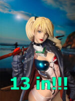 33cm/MOTO-CYBER 1/6 Scale High-Impact PVC Statue - Reinforced "Aether-Girl" Series (1.08ft / 13in)