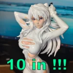 10.6" (27cm) Athletic Streetwear Girl 1/6 Scale PVC Statue