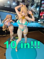 25cm (9.8″) Lunara Summer Cut Elf Swimsuit Figure – Scissors Hand Pose Elf Statue